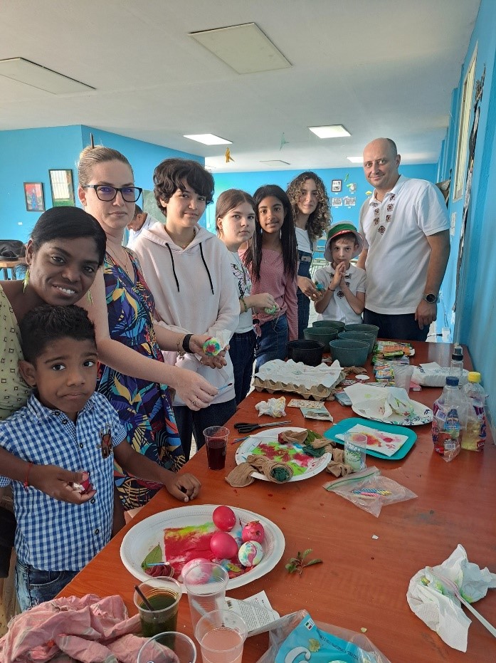 Workshop on Easter Egg Painting in Havana