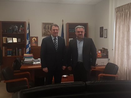 Среща на Владимир Писанчев с кмета на община Волви