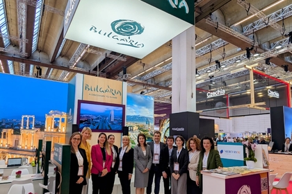 Offizielle Eröffnung des bulgarischen Standes auf der internationalen Fachmesse für Kongress- und Geschäftstourismus IMEX 2025 in Frankfurt am Main