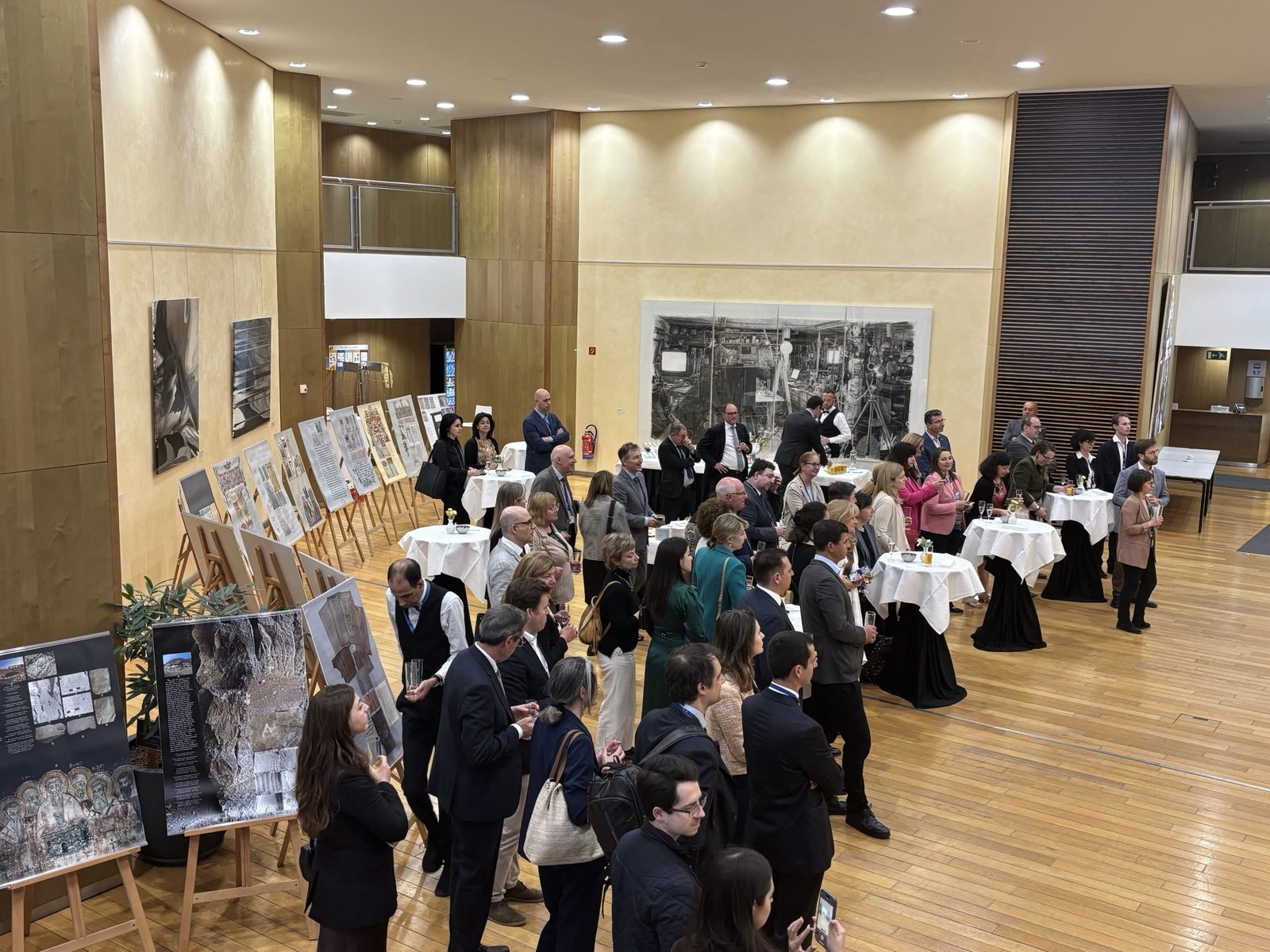 The Exhibition "Alphabet and History" was Presented at the European Commission in Brussels on the Occasion of May 24
