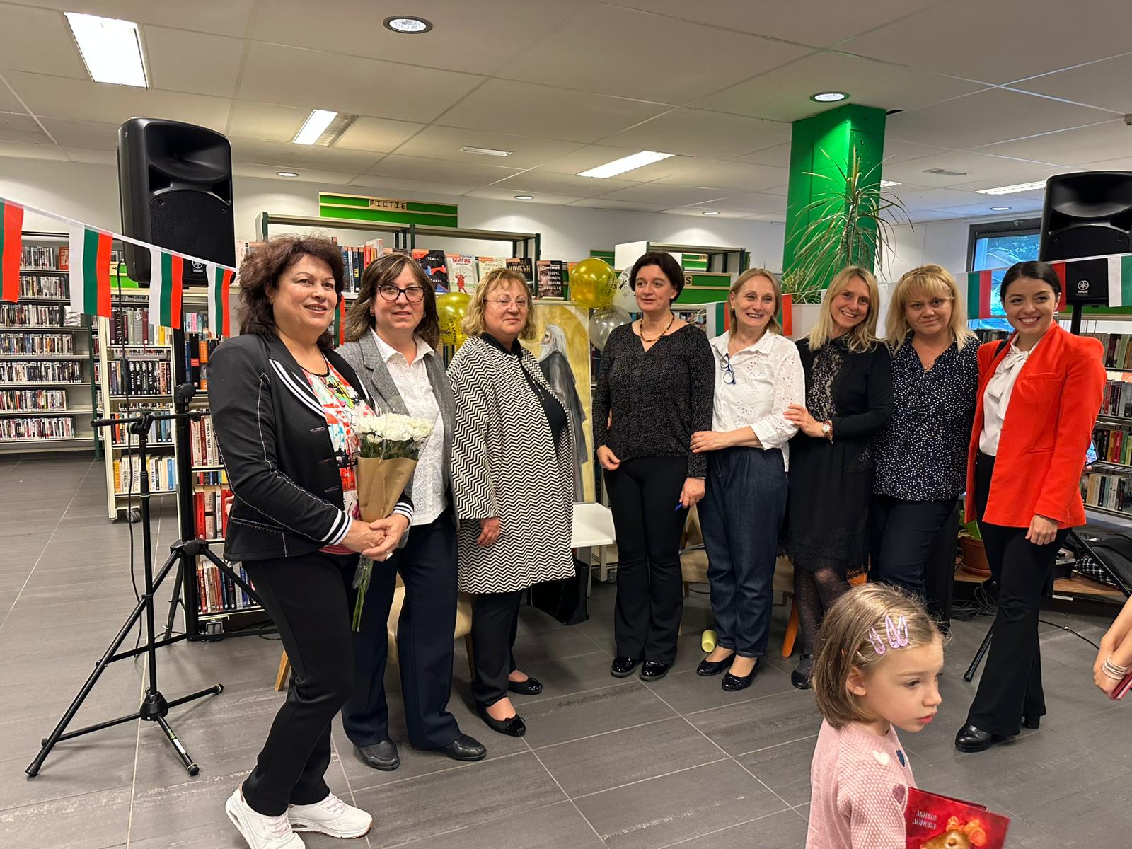 The Bulgarian Embassy in Brussels Celebrated May 24th with the Poetry of Maria Doneva