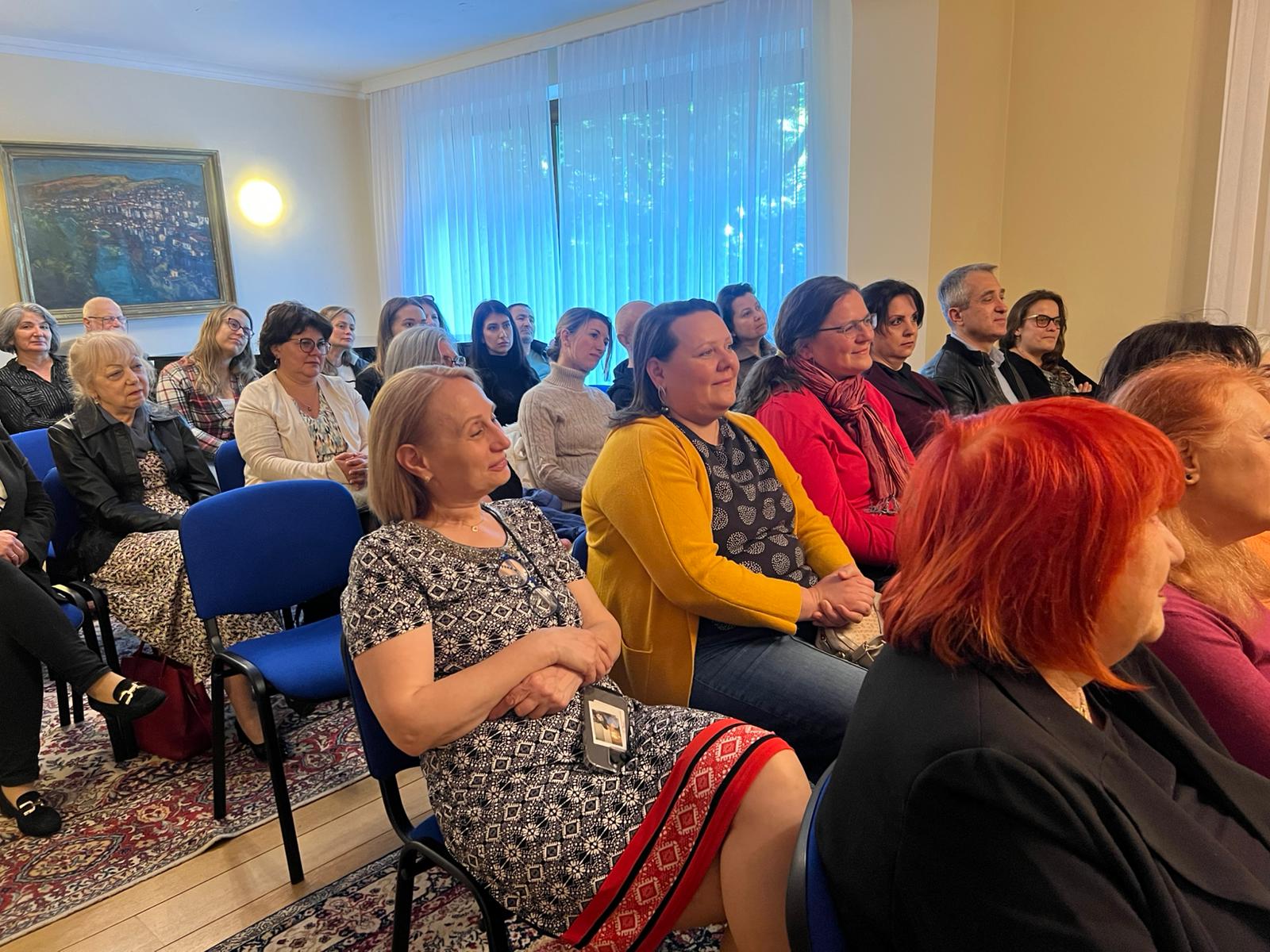 The Bulgarian Embassy in Brussels Celebrated May 24th with the Poetry of Maria Doneva
