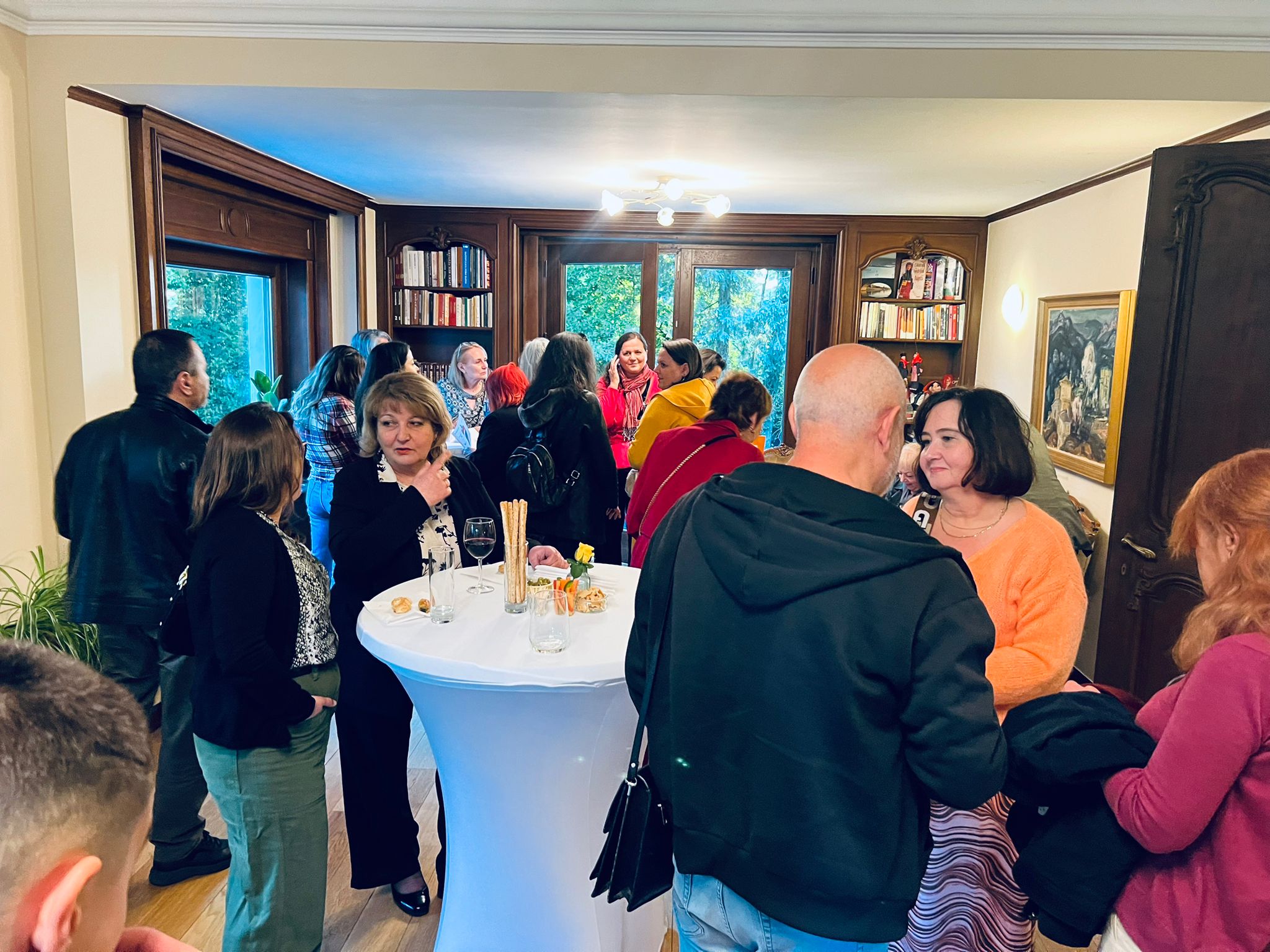 The Bulgarian Embassy in Brussels Celebrated May 24th with the Poetry of Maria Doneva