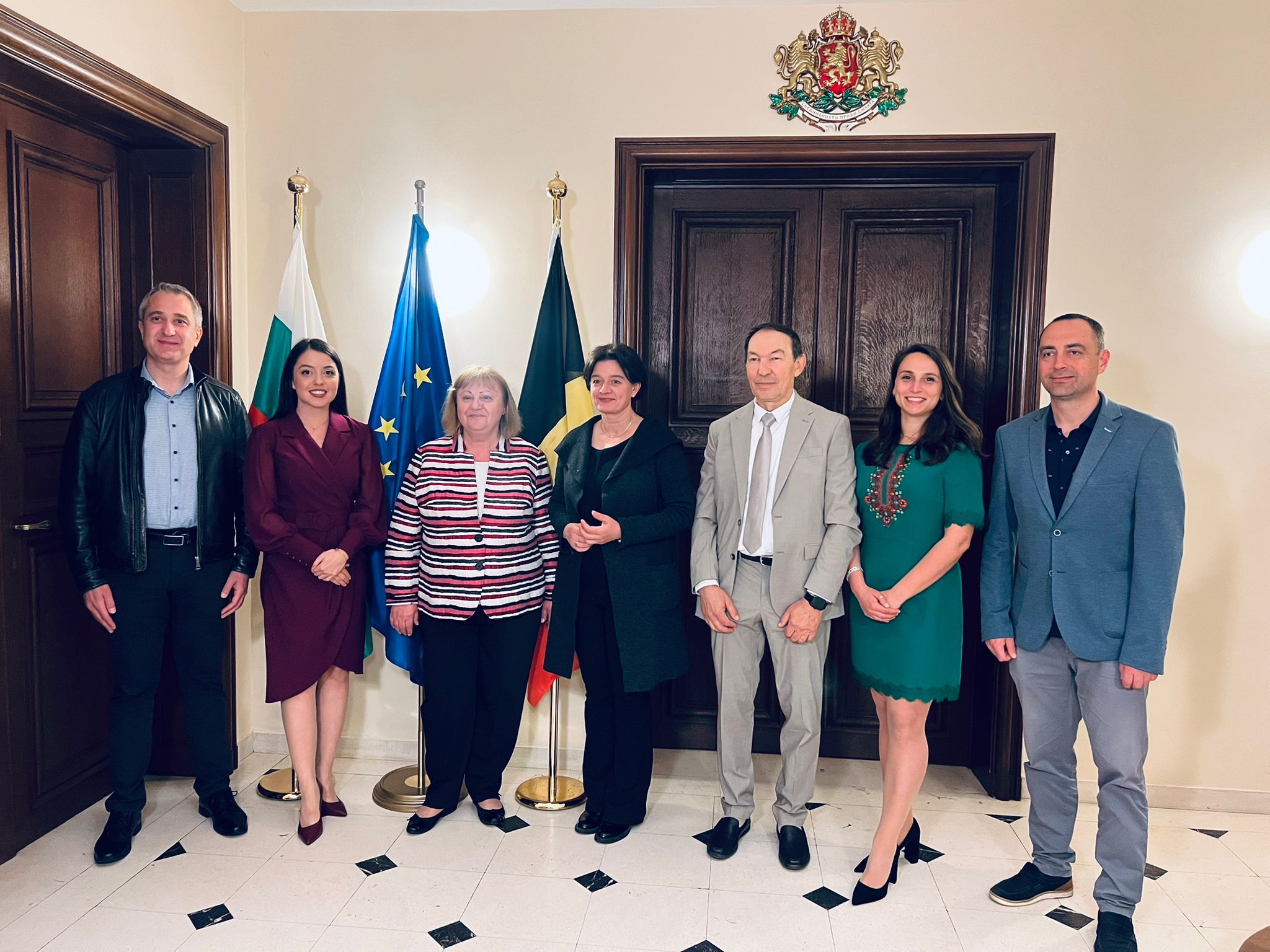 The Bulgarian Embassy in Brussels Celebrated May 24th with the Poetry of Maria Doneva
