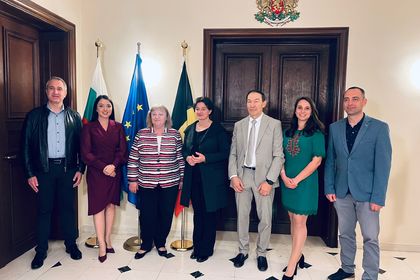 The Bulgarian Embassy in Brussels Celebrated May 24th with the Poetry of Maria Doneva