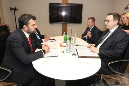 Minister Georg Georgiev Meets with Czech Counterpart Jan Lipavský