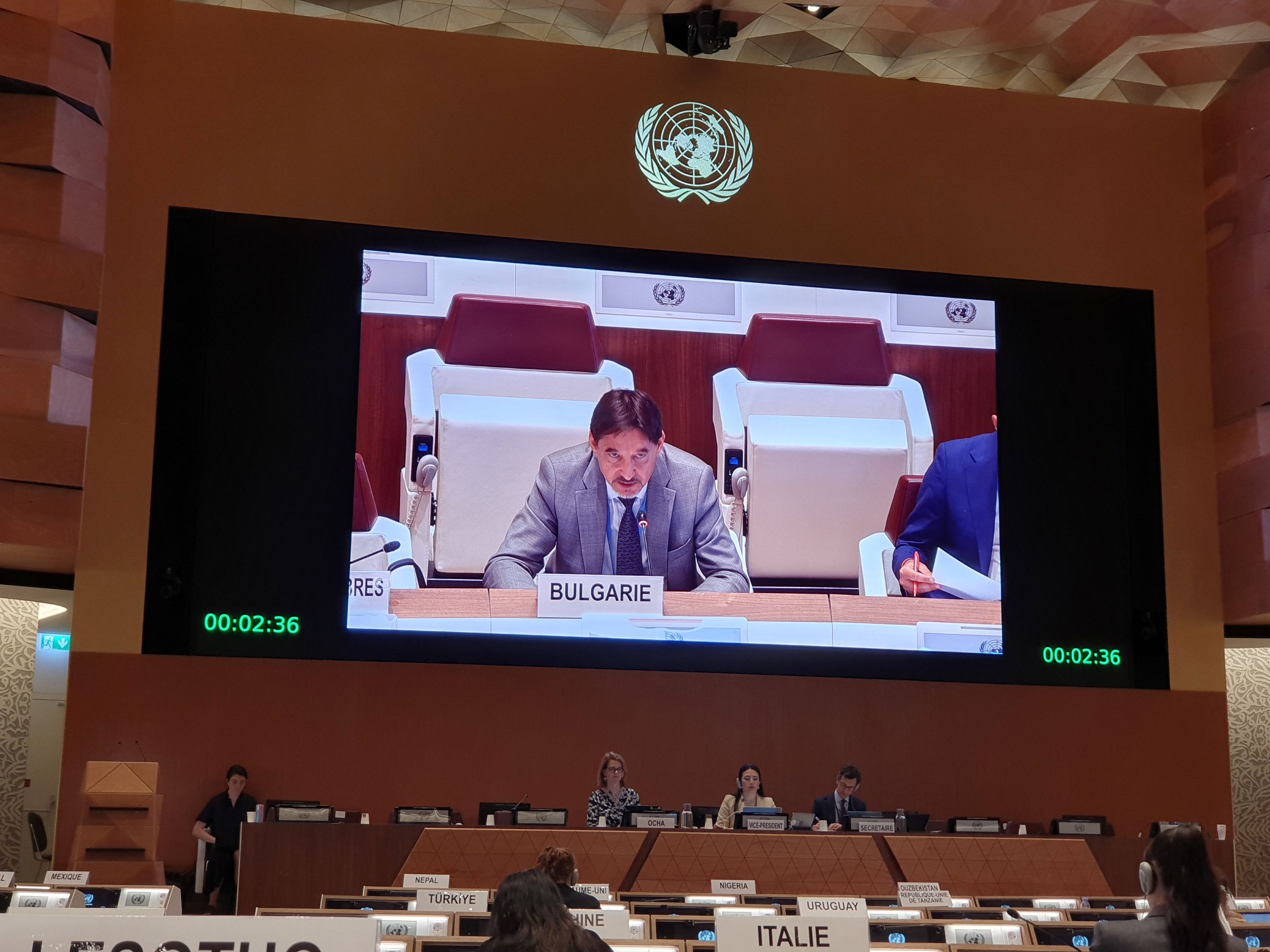 Bulgaria at the ECOSOC HAS 2025: We are at a pivotal moment for the future of humanity, stated Ambassador Yuri Sterk at the General debate of the event