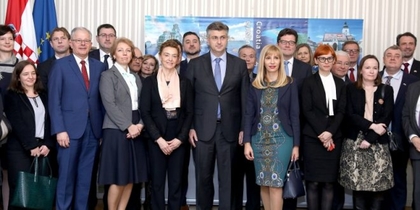Приоритетите на Българското председателство на Съвета на ЕС бяха представени пред хърватското правителство на работна среща в Загреб