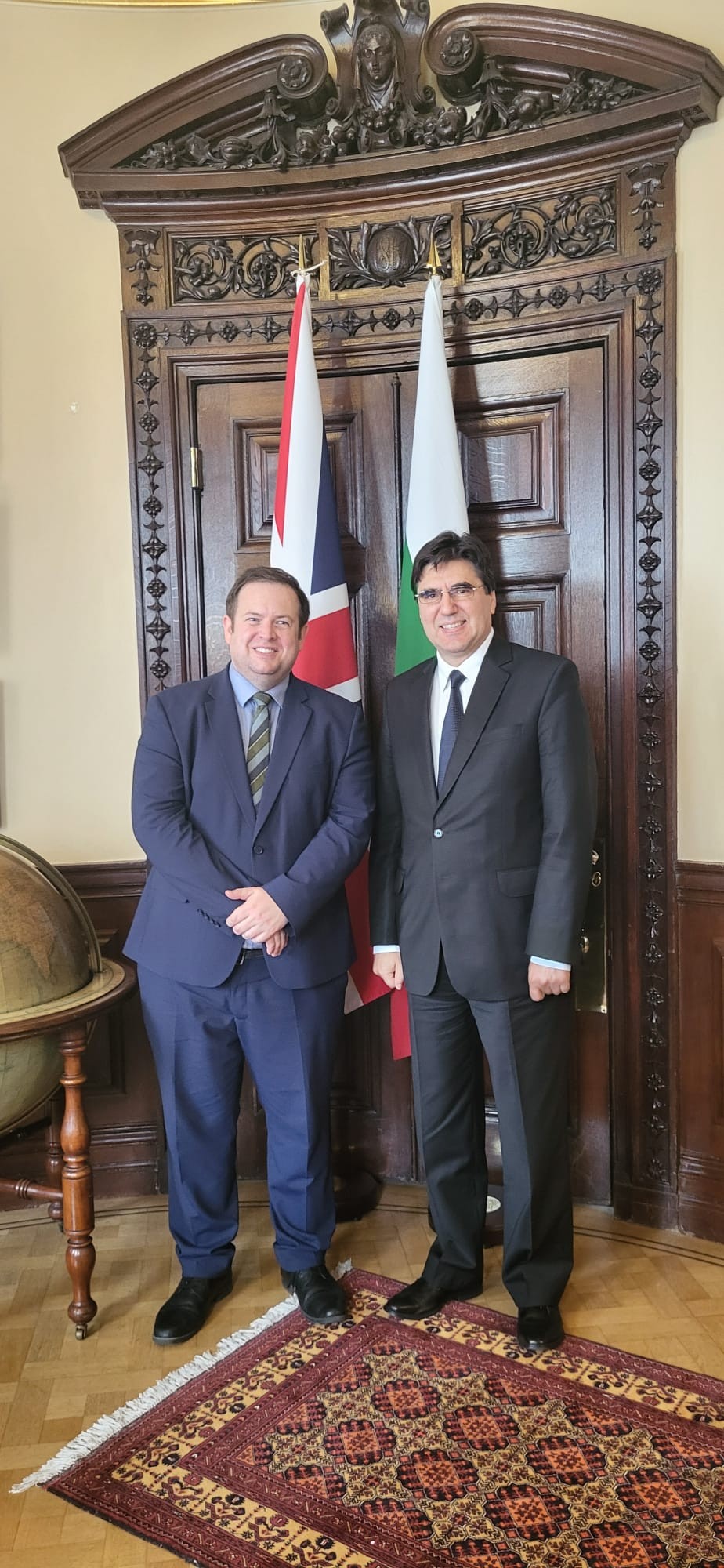 Meeting of Ambassador Tihomir Stoytchev with Stephen Doughty, Minister of State