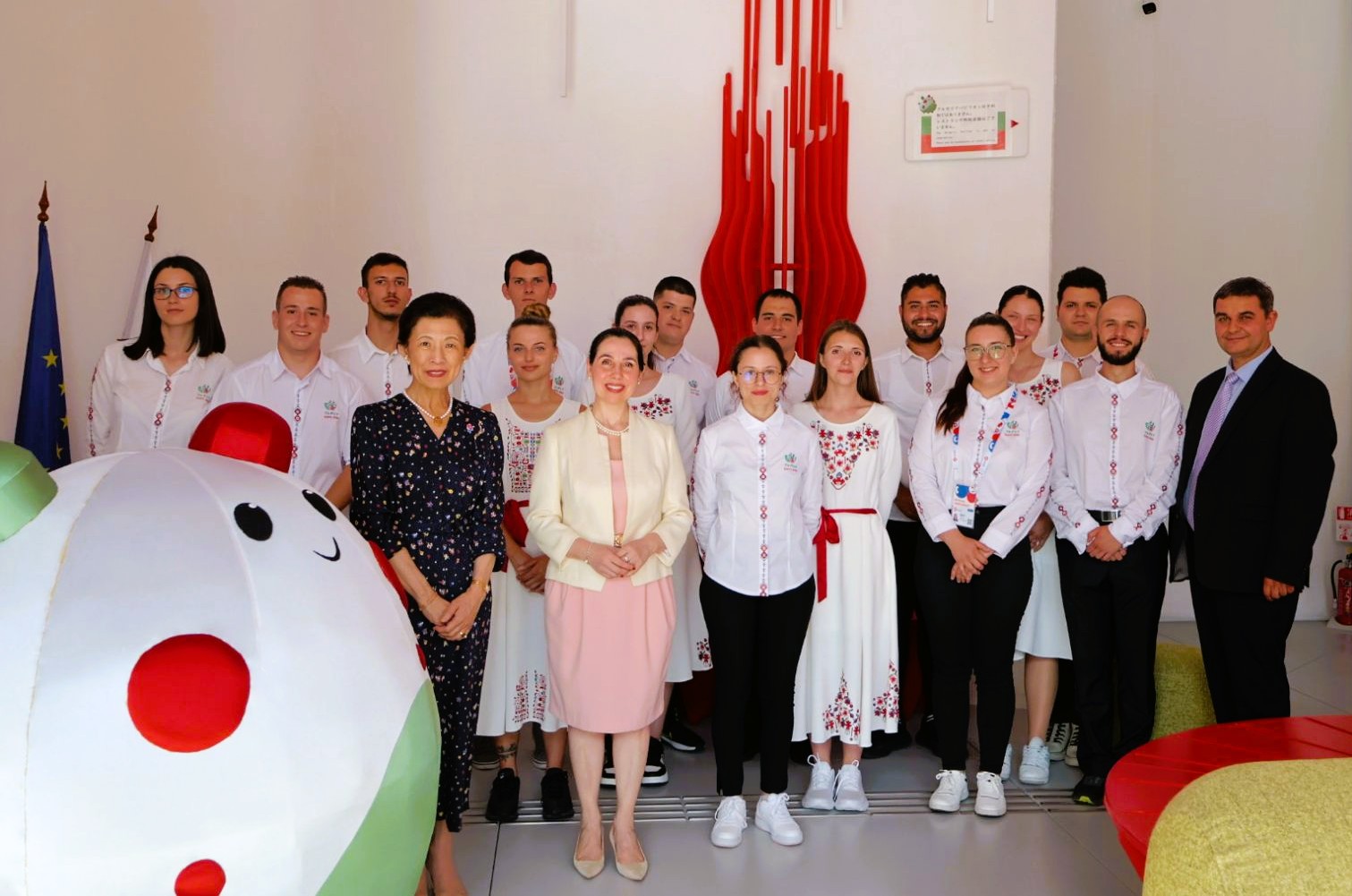Her Imperial Highness Princess Takamado paid a visit to the Bulgarian Pavilion at Expo 2025 Osaka, Kansai