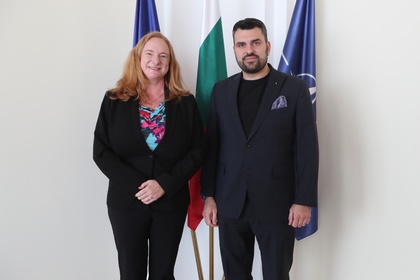 Minister Georg Georgiev Meets with the Australian Ambassador to Bulgaria, H.E. Alison Duncan, Accredited in Athens