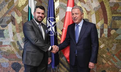 Foreign Minister Georg Georgiev Receives Delegation from the National Defence Committee of the Grand National Assembly of Turkey