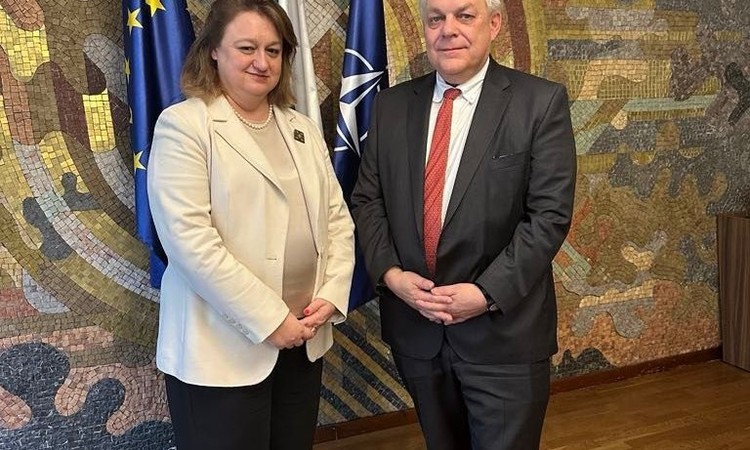 Director-General for Political Affairs Gergana Karadjova Holds Consultations with Representatives of the European External Action Service and the European Commission 