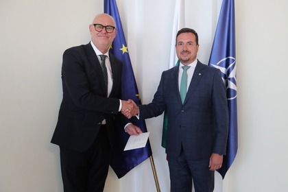 Deputy Minister of Foreign Affairs Nikolay Pavlov Receives Copies of the Letters of Credence of the Newly Appointed Ambassador of the Kingdom of the Netherlands to the Republic of Bulgaria, H.E. Arthur den Hartog 