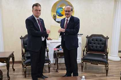 Meeting with the Director of the Europe department at the Ministry of Foreign Affairs of Iraq