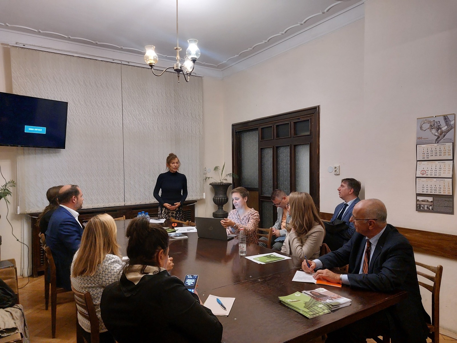 Discussion at the Bulgarian Academy of Sciences on German Cultural Policies in Europe in Partnership with the State Institute for Culture