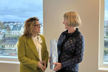 Посланик Иванова се среща с вицегубернатора на област Руголанд