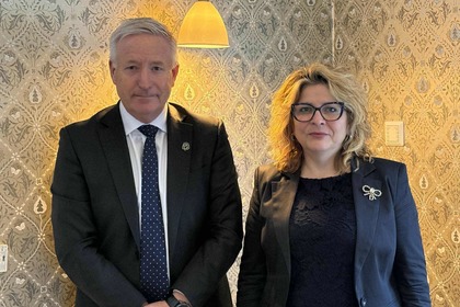 Среща на посланик Иванова с ръководителя на Ставангерската търговска камара