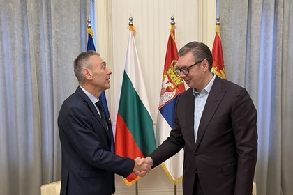 Проведена прощална среща на посланик Петко Дойков с г-н Александър Вучич, президент на Република Сърбия