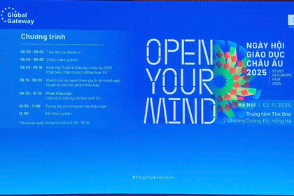 Участие на посолството на Република България във Виетнам в изложение „Учи в Европа“ в гр. Ханой