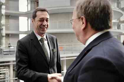 Среща на Н.Пр. посланик Григор Порожанов с председателя на Комисията по външна политика Армин Лашет