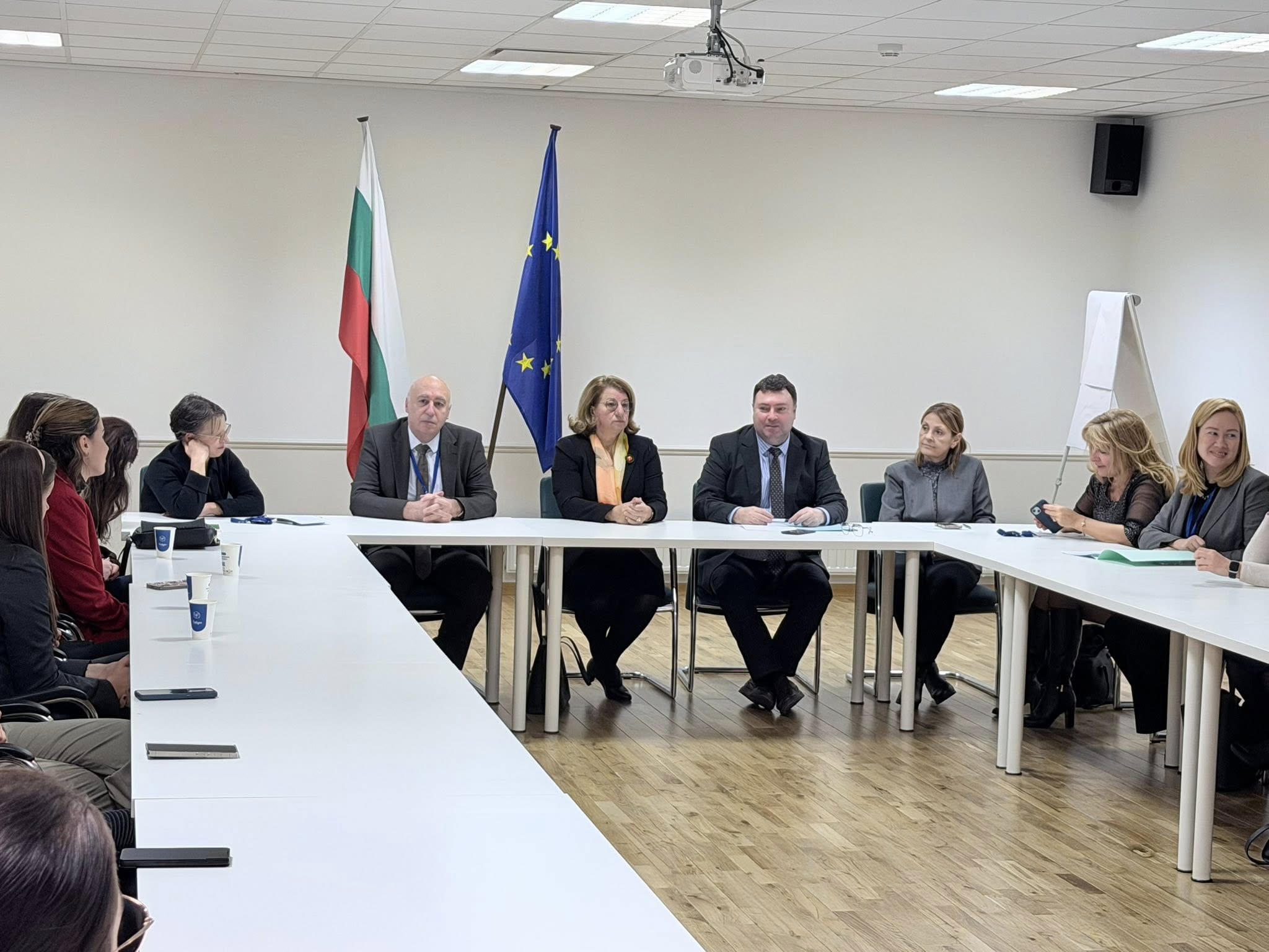 Meeting of the Permanent Representation with the Bulgarian Blue Book Trainees