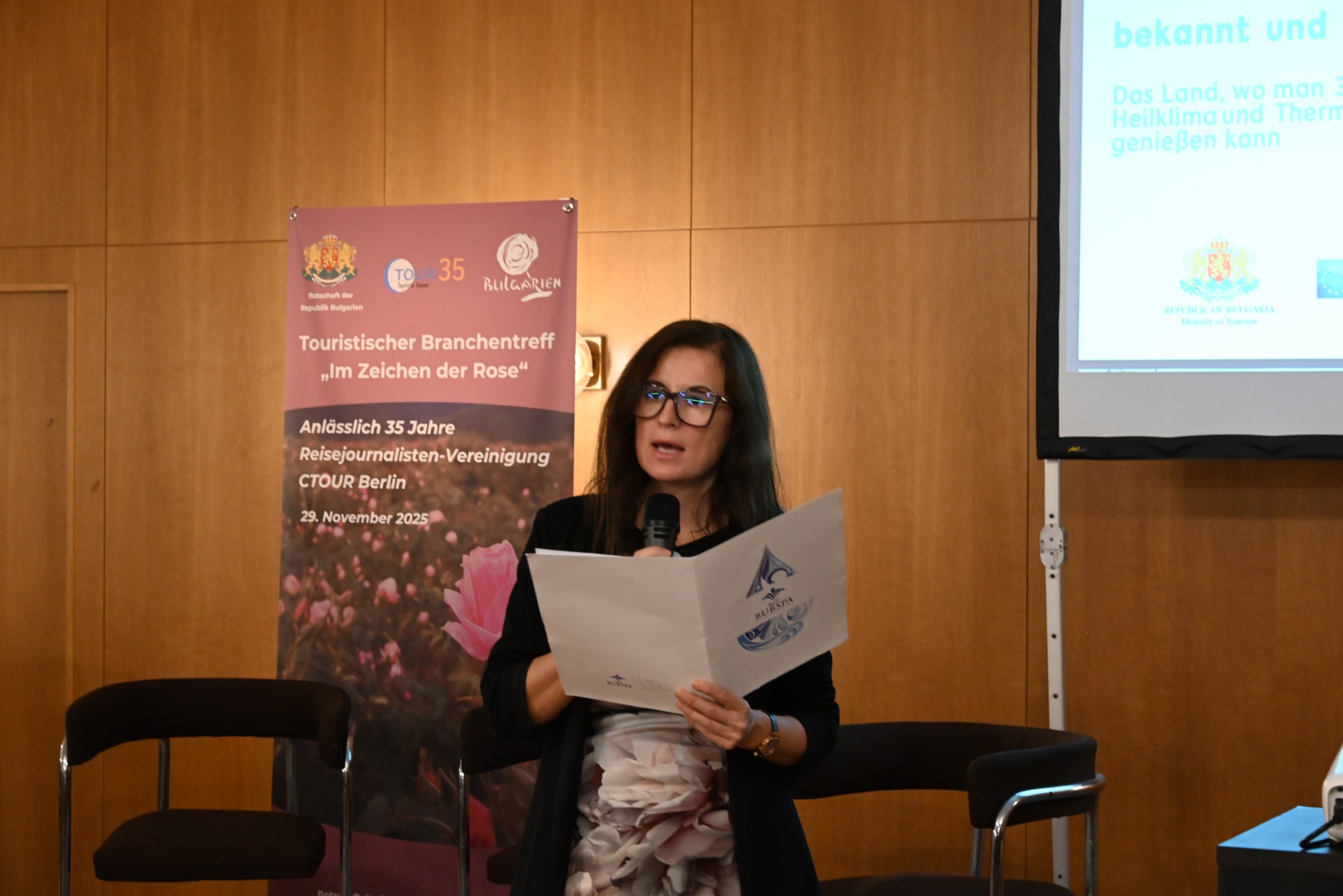 The Bulgarian Embassy in Berlin Hosted the Tourism Industry Meeting “Under the Sign of the Rose”