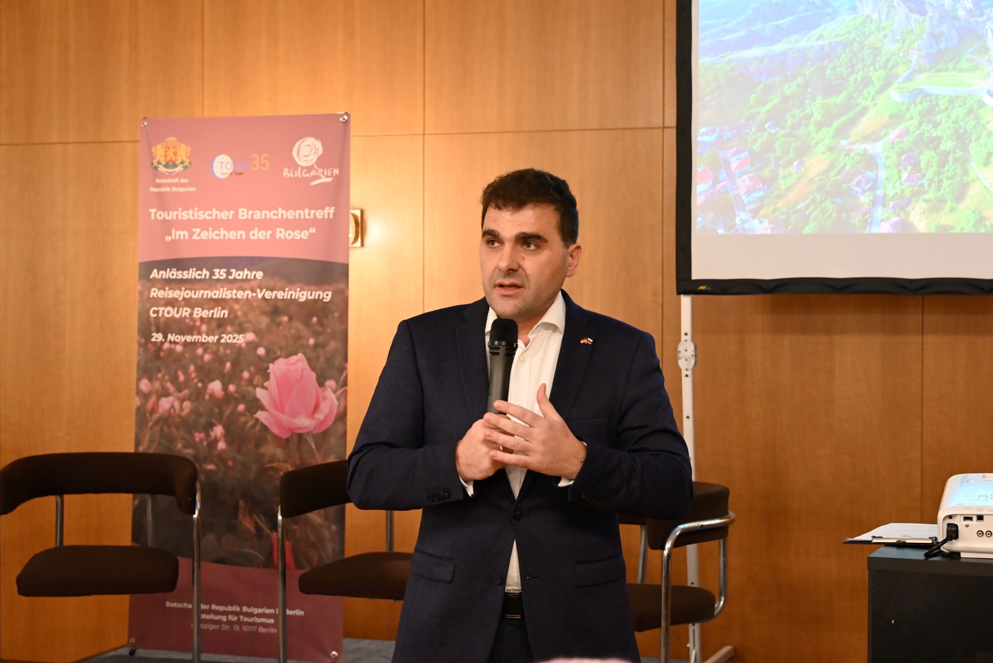 Die Bulgarische Botschaft in Berlin war Gastgeber des Touristischen Branchentreffens „Im Zeichen der Rose“