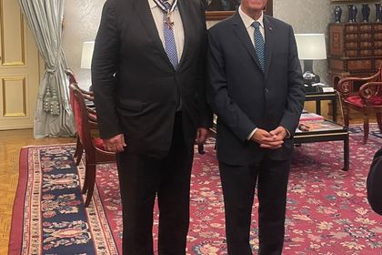 Посланик Иван Найденов бе приет от президента на Португалската република Марсело Ребело де Соуза