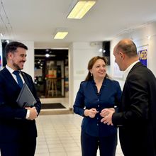 Изложбата "България и еврото" бе открита в Българския културен институт в Будапеща