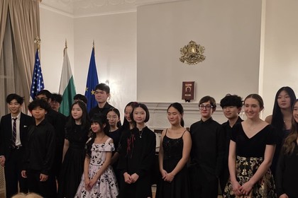 Четвърти пореден концерт в рамките на 17-тия концертен сезон на Българското музикално общество във Вашингтон, 6 февруари 2026 г. 