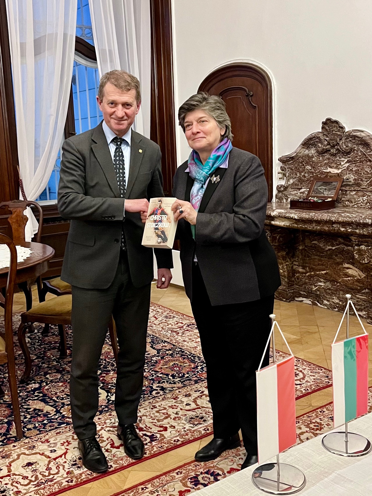 H.E. Margarita Ganeva – Ambassador of the Republic of Bulgaria to the Republic of Poland and Nikolay Kostov – Counselor at the Embassy of the Republic of Bulgaria in Warsaw, Head of the National Tourist Representation held a working meeting with Mr. Ireneusz Raś – State Secretary for Tourism, Ministry of Sports and Tourism of the Republic of Poland