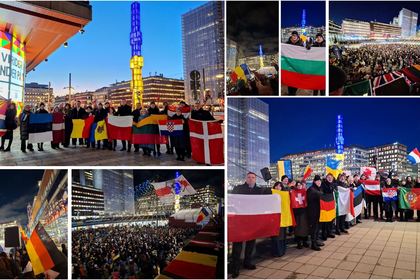 Отбелязване на годишнината от началото на руската агресия срещу Украйна