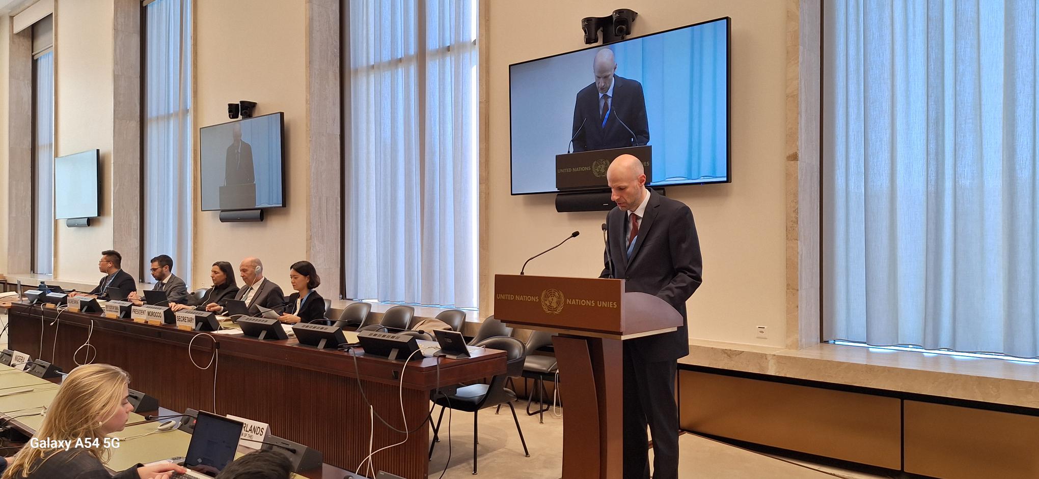 Bulgaria participates in the High-Level Segment of the session of the Conference on Disarmament in Geneva