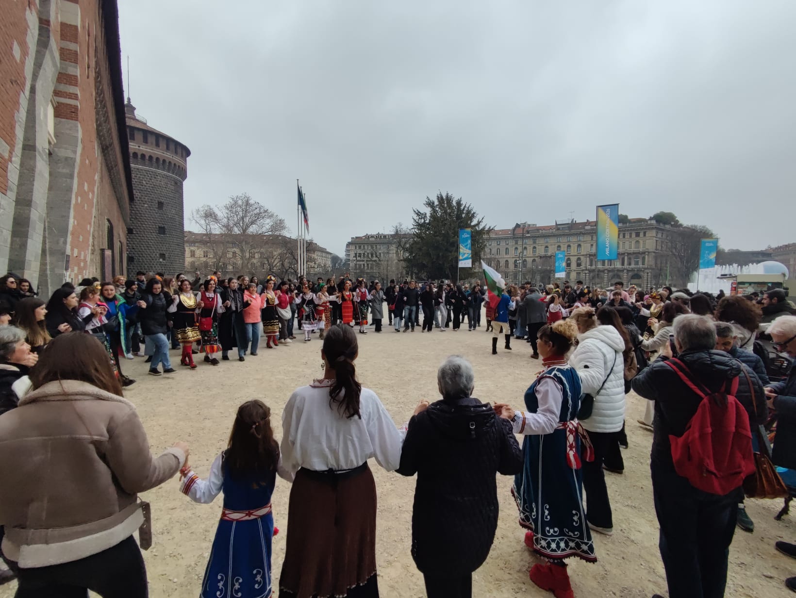 Отбелязване на Националния празник Трети март в гр. Милано