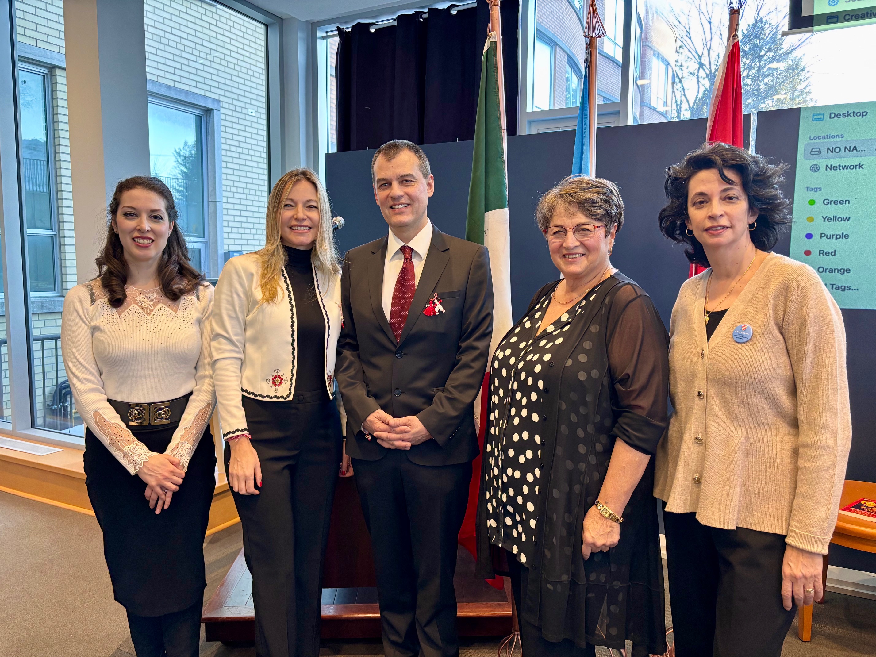 Представяне в Отава на археологическо откритие в Молизе, Италия, свързано със средновековната история на българите