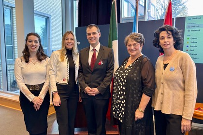 Presentation in Ottawa of an archaeological discovery in Molise, Italy,  related to the medieval history of the Bulgarians in Italy in VII-VIII A.D.