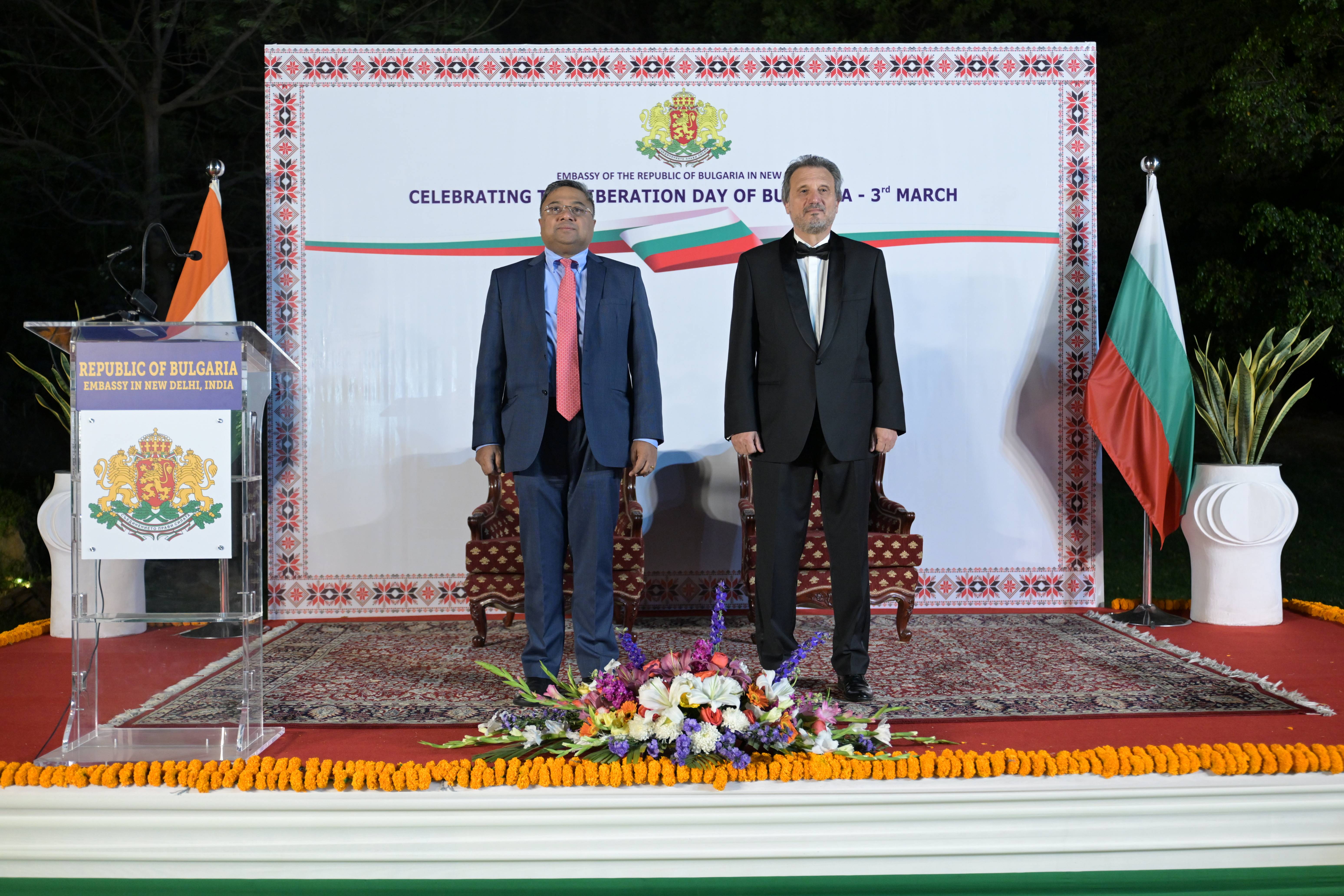 Отбелязване на Националния празник на Република България в Делхи