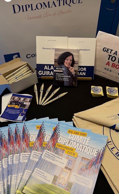 Participation of Ambassador Natalia Uzunova as a keynote speaker at a conference hosted by the Comité Diplomatique of the Université Libre de Bruxelles (ULB) on the important subject of “Women’s Roles in International Affairs”