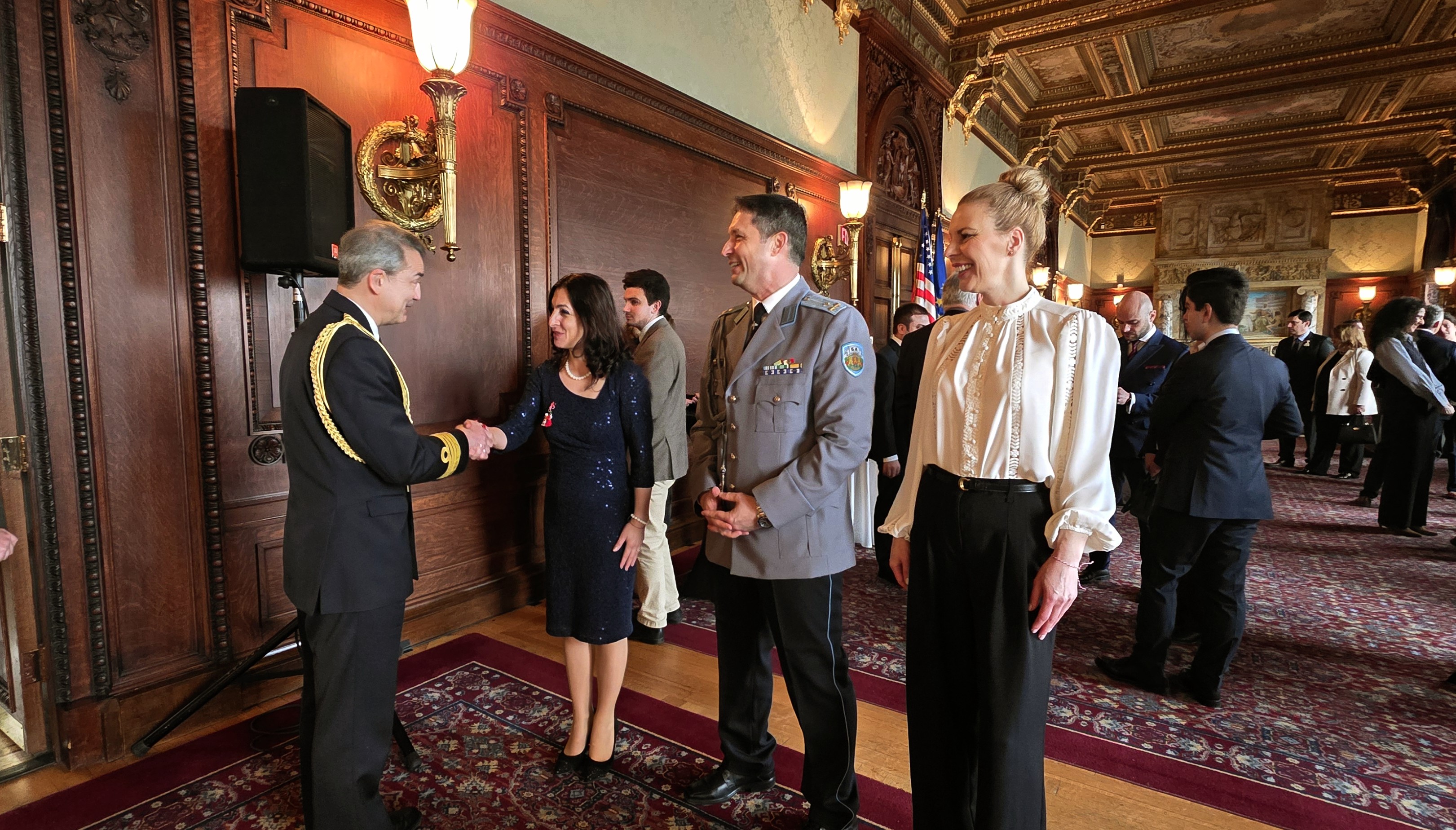 The National Day of the Republic of Bulgaria was celebrated in Washington, D.C., with a reception held at the historic Library of Congress