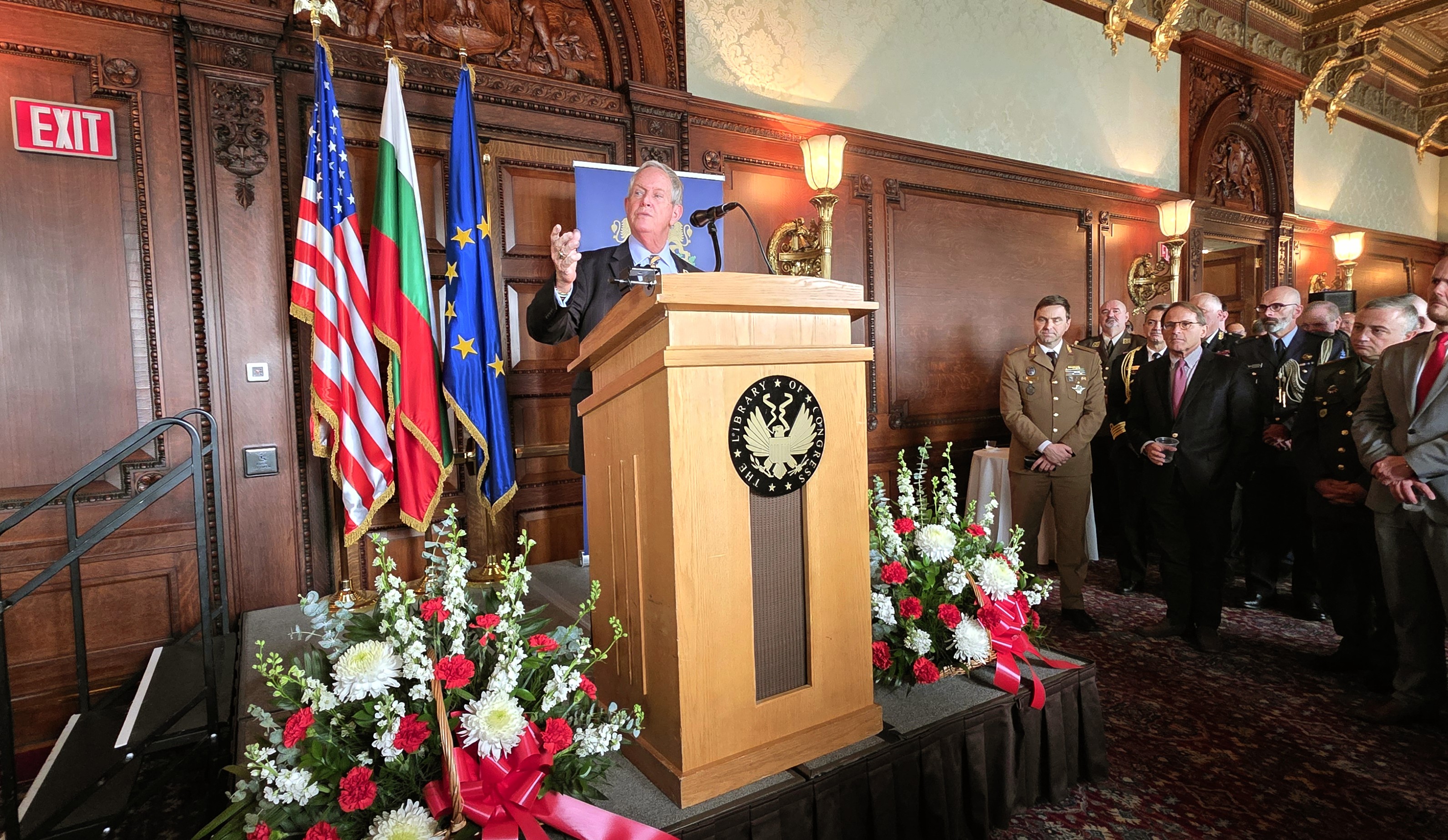 The National Day of the Republic of Bulgaria was celebrated in Washington, D.C., with a reception held at the historic Library of Congress