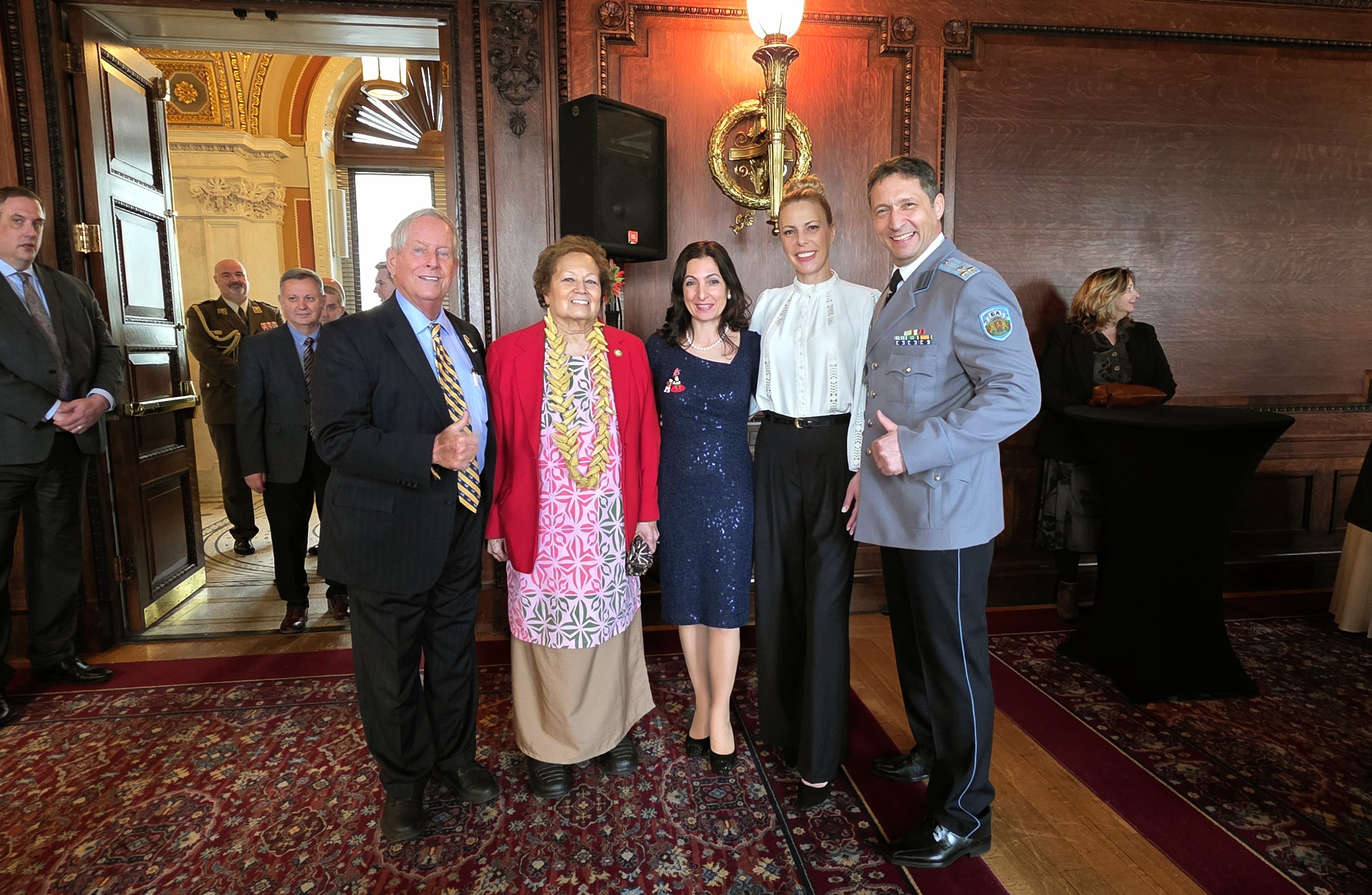 The National Day of the Republic of Bulgaria was celebrated in Washington, D.C., with a reception held at the historic Library of Congress