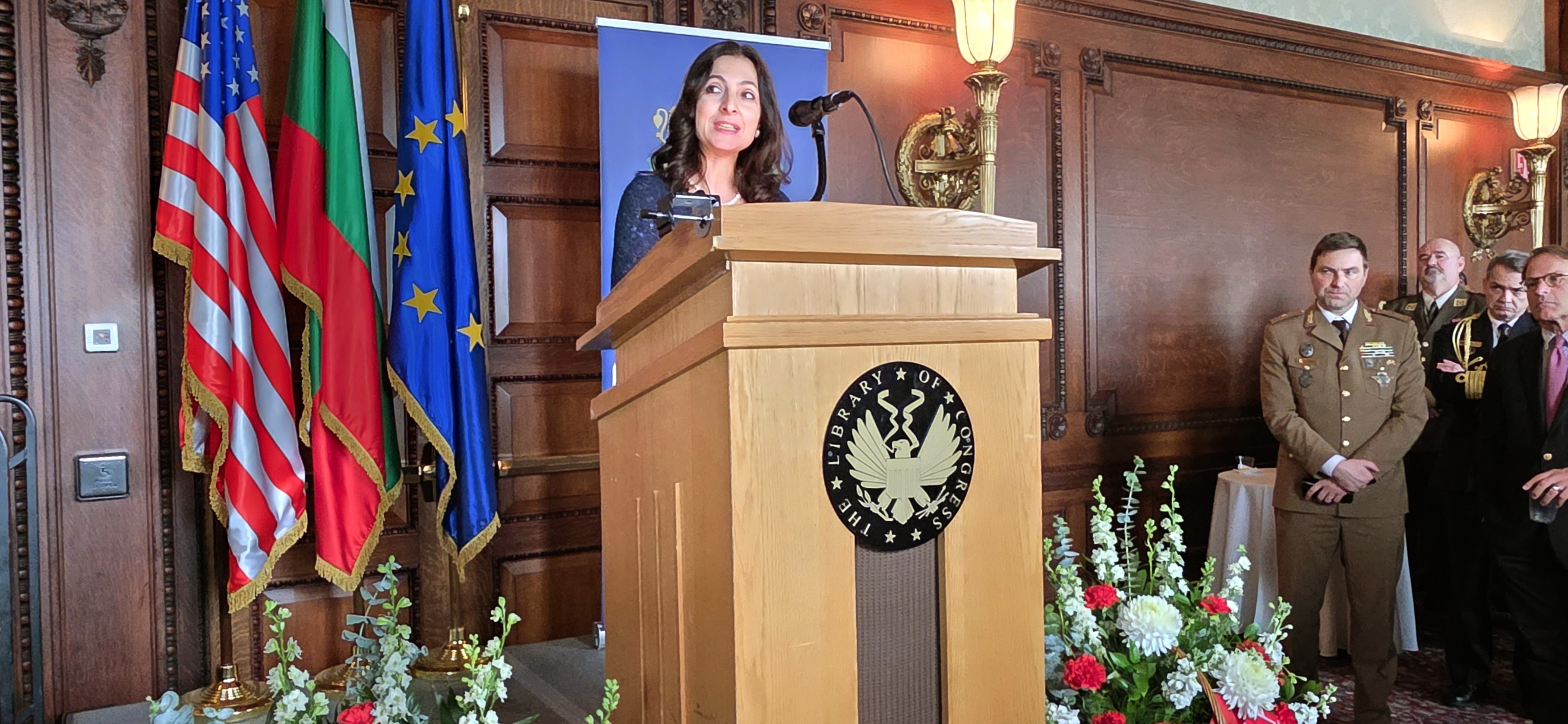 The National Day of the Republic of Bulgaria was celebrated in Washington, D.C., with a reception held at the historic Library of Congress
