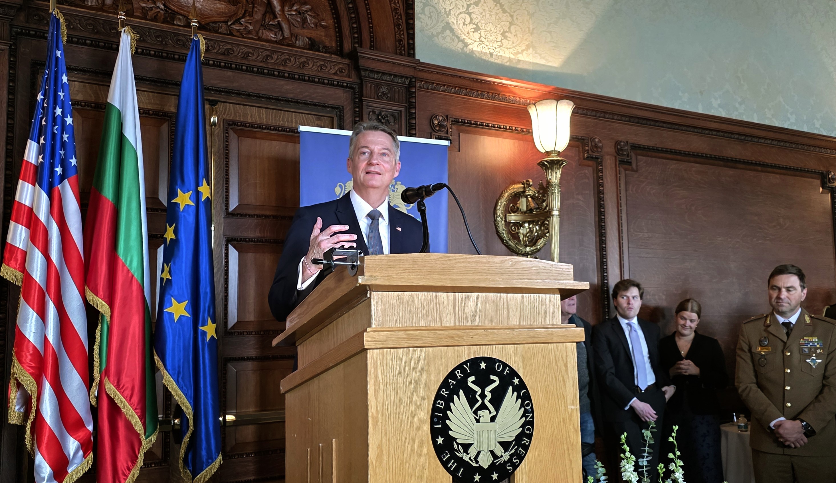 The National Day of the Republic of Bulgaria was celebrated in Washington, D.C., with a reception held at the historic Library of Congress