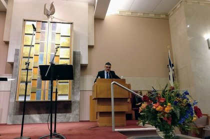 Участие на посланик Панайотов в церемония за възпоменание на жертвите на Холокоста