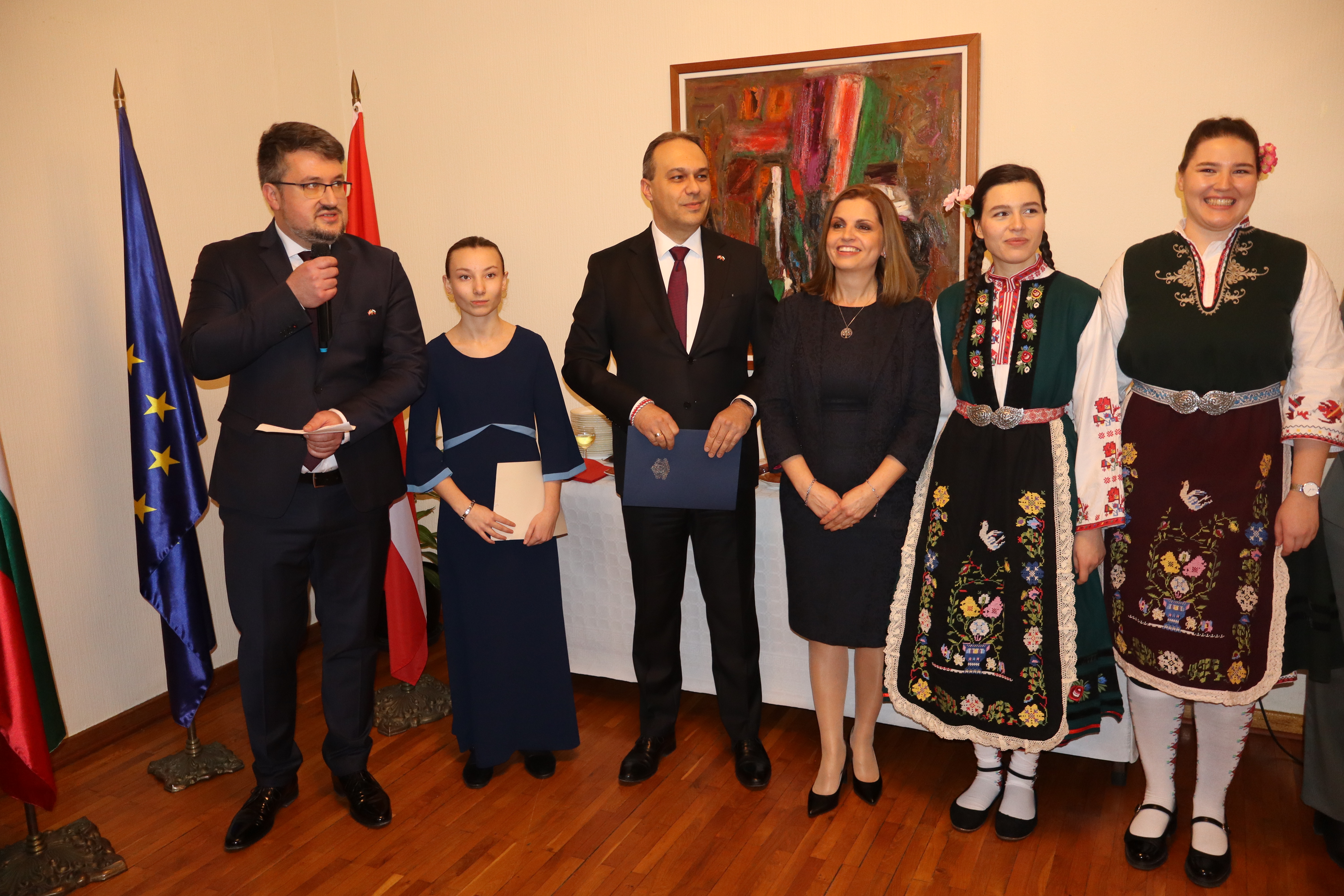 Прием по случай националния празник на Република България в Посолството в Копенхаген