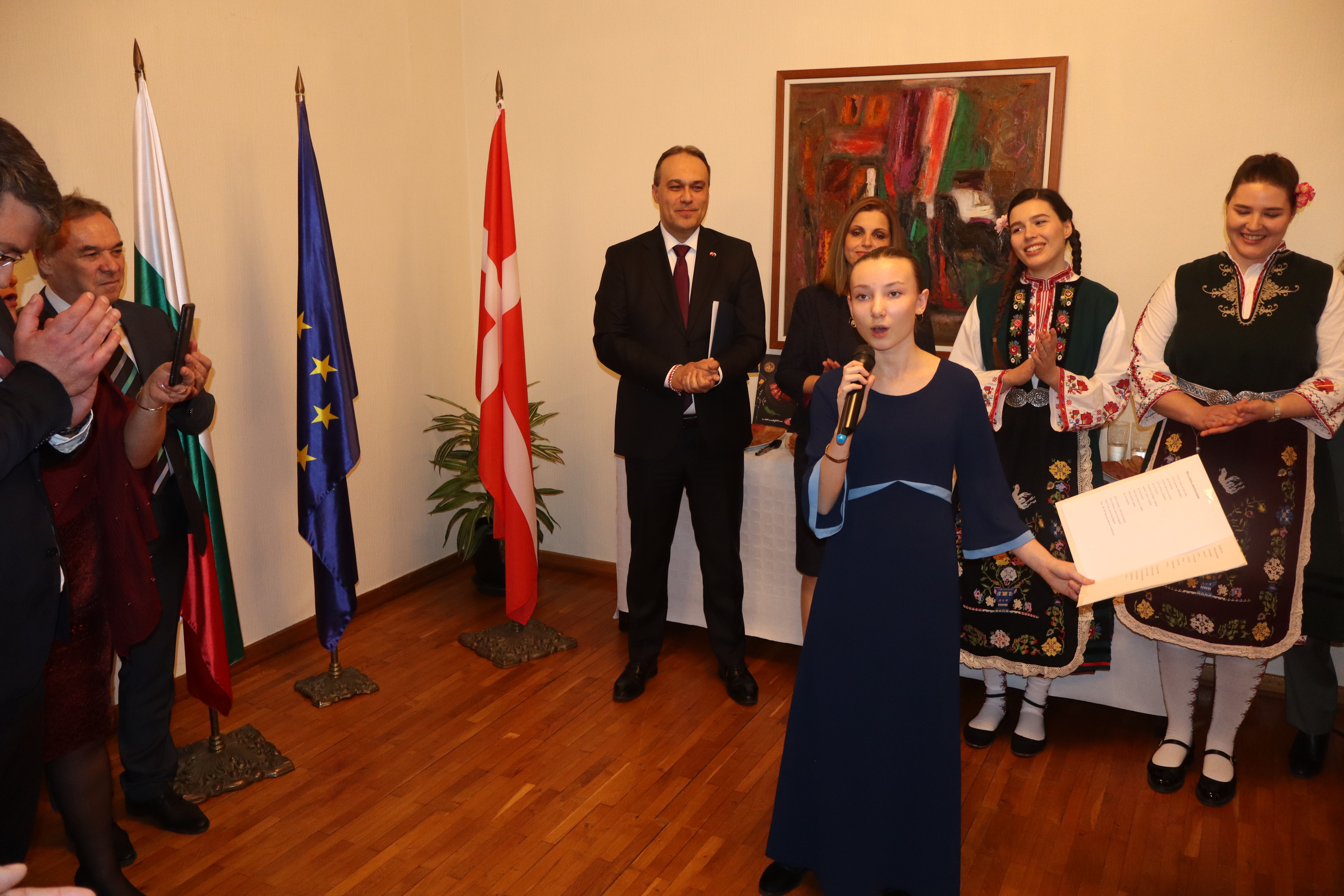 Прием по случай националния празник на Република България в Посолството в Копенхаген