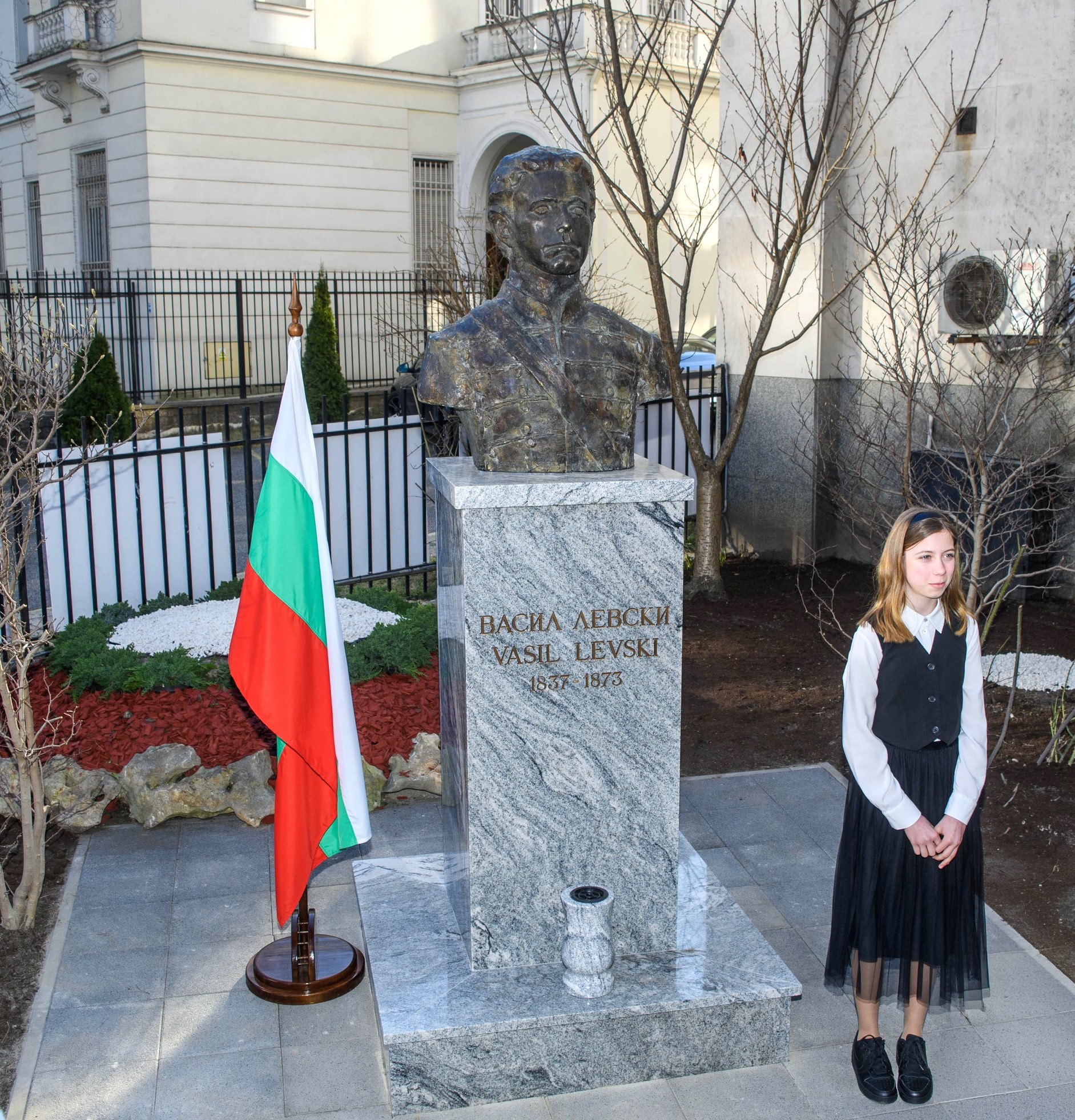 Откриване на паметник на Васил Левски във Варшава