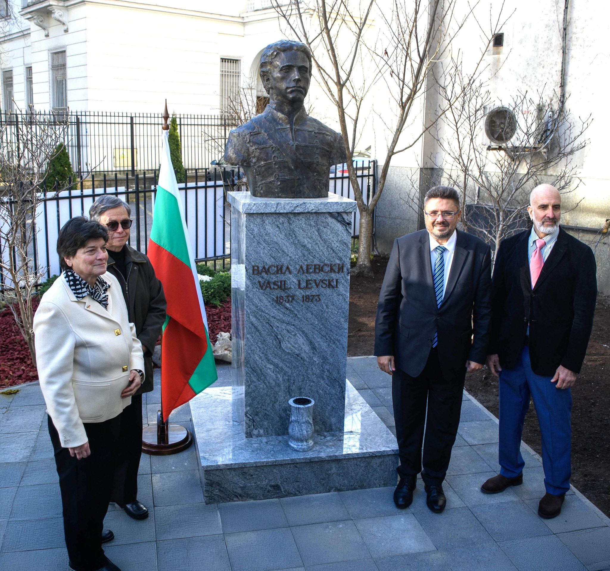 Откриване на паметник на Васил Левски във Варшава