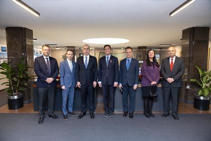 Среща на посланик Ангел Чолаков с ръководството на "Търкиш Петролиум"